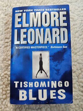 Elmore Leonard Tishomingo Blues Paperback HarperTorch 2003 Crime Novel Used